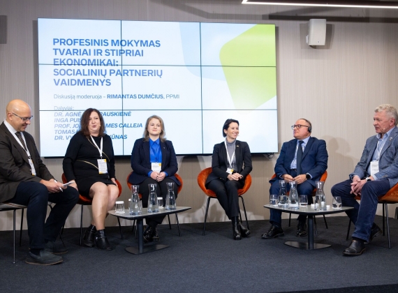 Tarptautinė profesinio mokymo ir įgūdžių tematikai skirta konferencija „Įgūdžiai Lietuvoje: ateities darbo rinkai ir pilietiškumui“1