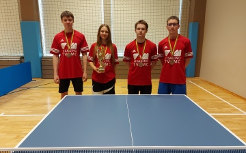 Sveikiname Visaginas TECH komandą laimėjus Lietuvos profesinio mokymo įstaigų stalo teniso finalinėse varžybose trečią vietą!