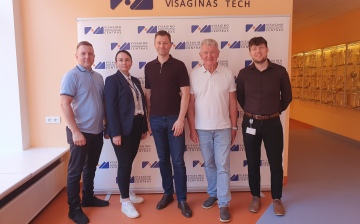  VISAGINAS TECH lankėsi „Teltonika“ įmonės atstovai