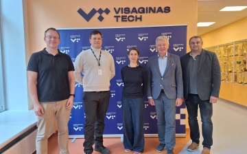 Visaginas TECH lankėsi AB „LTG Infra“ atstovai