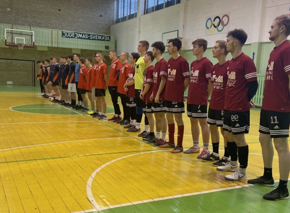 Vilniaus regiono profesinių mokyklų vaikinų salės futbolo turnyre pirmoji vieta!1