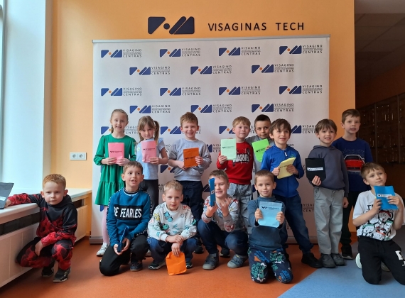 Visagino lopšelio-darželio ,,Auksinis gaidelis“ auklėtinių vizitas1