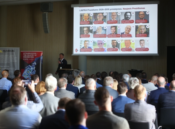 Į naująjį LINPRA prezidiumą išrinktas Visaginas TECH direktorius dr. Vytautas Petkūnas.1
