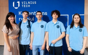 VILNIUS TECH programoje „Ateities inžinerija“ PIRMA IR ANTRA VIETOS