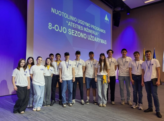 VILNIUS TECH nuotolinio ugdymo programoje „Ateities inžinerija“ (AI) puikūs rezultatai!1