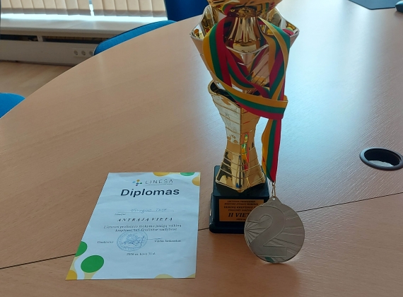 Lietuvos Respublikos profesinio mokymo įstaigų vaikinų krepšinio finalinėse varžybose antra vieta!1