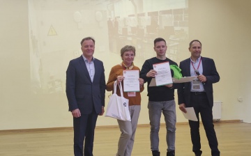 Nacionaliniame elektrikų profesinio meistriškumo konkurse trečia vieta!