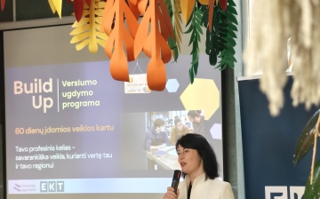 „Build Up – Tavo profesinis startas“: nuo idėjos iki realaus verslo plano