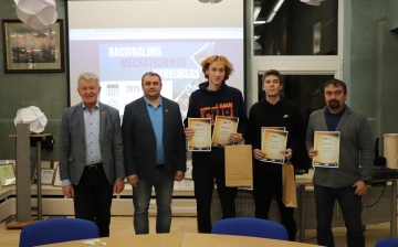 Nacionaliniame mechatronikos konkurse Visaginas TECH komanda laimėjo pirmą vietą!