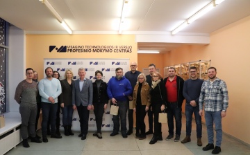 Visagino TVPMC vyko susitikimas su kolegomis ir verslo atstovais iš Šiaulių!