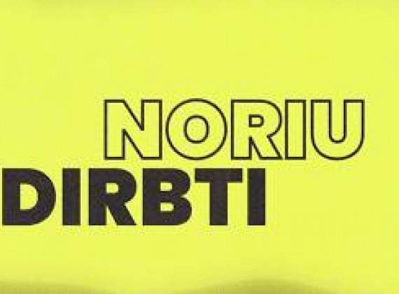 Kviečiame žiūrėti naujausią laidą „Noriu dirbti“1