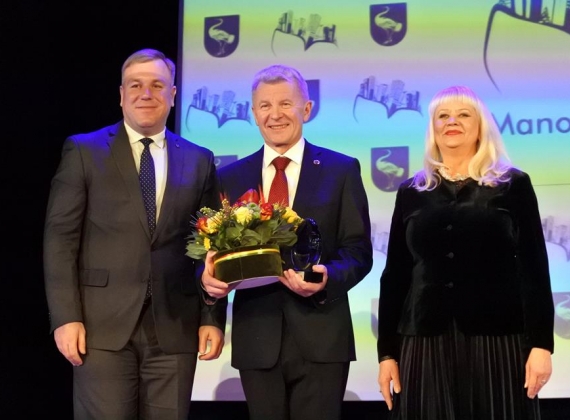 Dr. Vytautas Petkūnas apdovanotas 2018 metų nominacija „Visagino metų žmogus“1