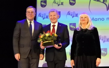 Dr. Vytautas Petkūnas apdovanotas 2018 metų nominacija „Visagino metų žmogus“