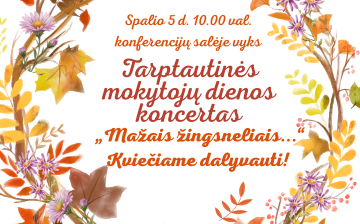 Mokytojų dienos koncertas