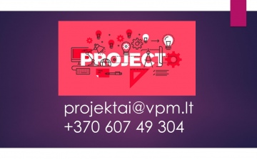 VTVPMC projektinė veikla