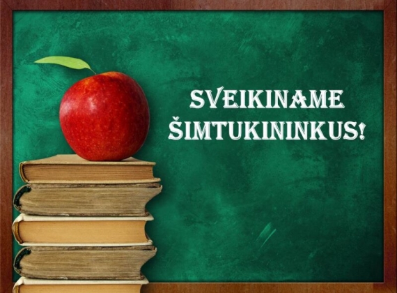 Sveikiname šimtukininkus!1