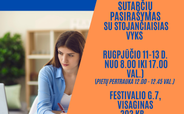 Sutarčių pasirašymas