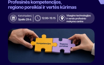 Pirmasis programos „Build Up – Tavo profesinis startas“ susitikimas „Ką galime pasiūlyti savo regionui?“