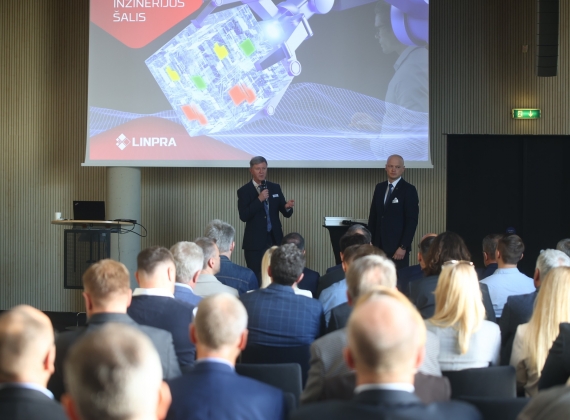 Į naująjį LINPRA prezidiumą išrinktas Visaginas TECH direktorius dr. Vytautas Petkūnas.2