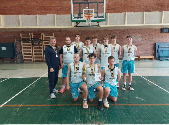 Lietuvos Respublikos profesinio mokymo įstaigų vaikinų krepšinio finalinėse varžybose antra vieta!2