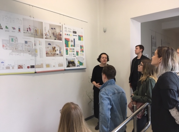 Vizualinės reklamos gamintojų profesijos mokinių vizitas į Vilniaus technologijų ir dizaino kolegiją3