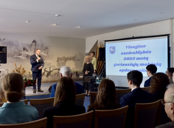 Visagino TECH gimnazistė – geriausių Visagino savivaldybės mokinių dešimtuke!5