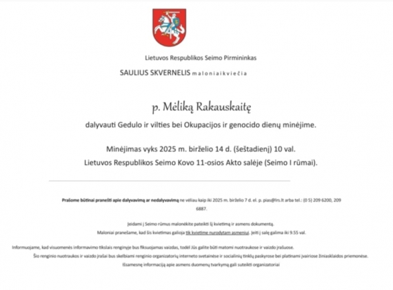 Gimnazistai ir istorijos mokytoja dalyvavo Gedulo ir vilties, Okupacijos ir genocido dienų minėjime LR Seime8