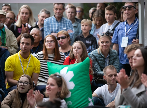 Centro direktorius Dr. Vytautas Petkūnas dalyvavo diskusijų festivalyje „BŪTENT !“8