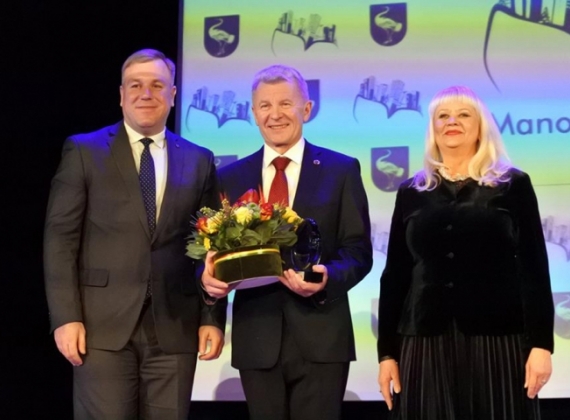 Dr. Vytautas Petkūnas apdovanotas 2018 metų nominacija „Visagino metų žmogus“9